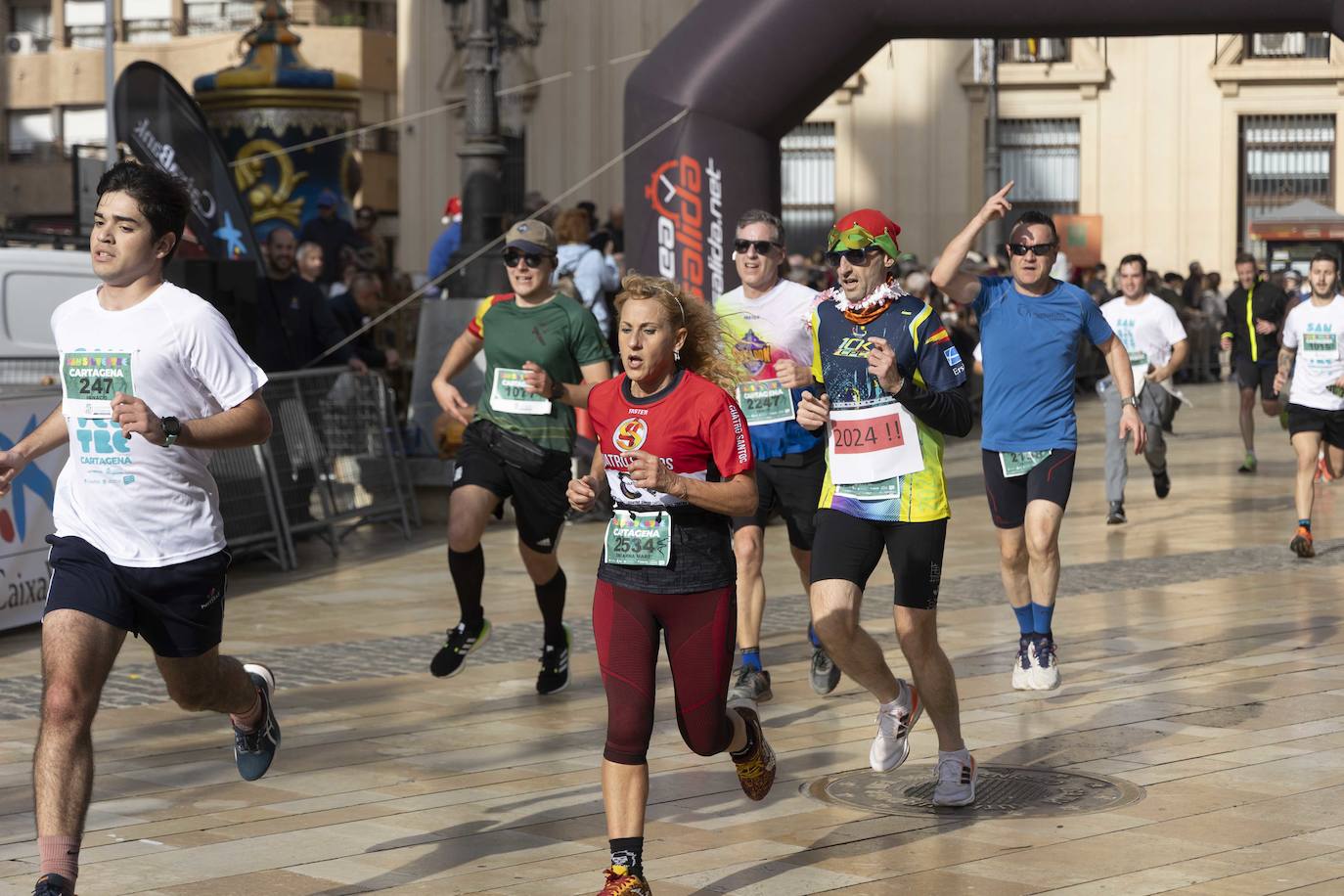 La carrera San Silvestre Cartagena 2023, en imágenes