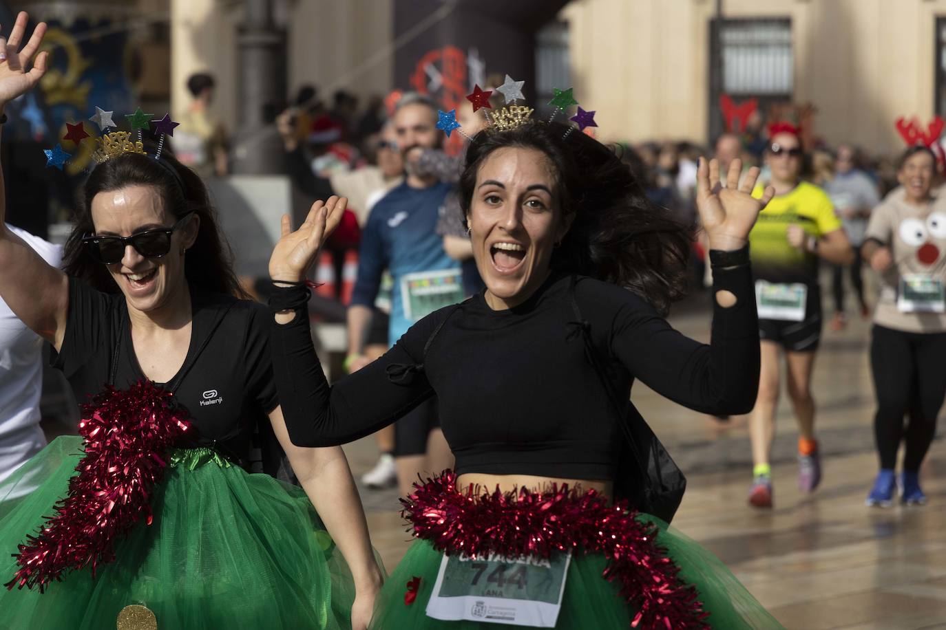 La llegada de la carrera San Silvestre 2023, en imágenes