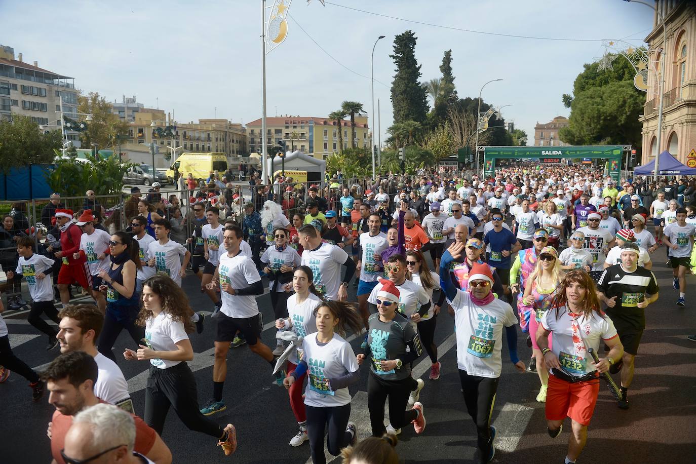 La carrera San Silvestre de Murcia 2023, en imágenes