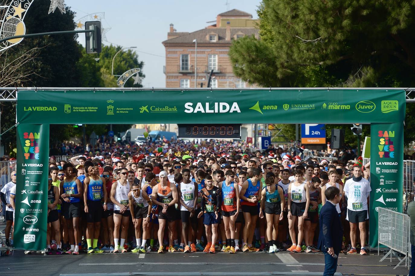 La carrera San Silvestre de Murcia 2023, en imágenes