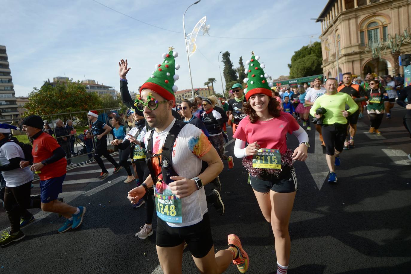 Los disfraces de la San Silvestre de Murcia 2023, en imágenes