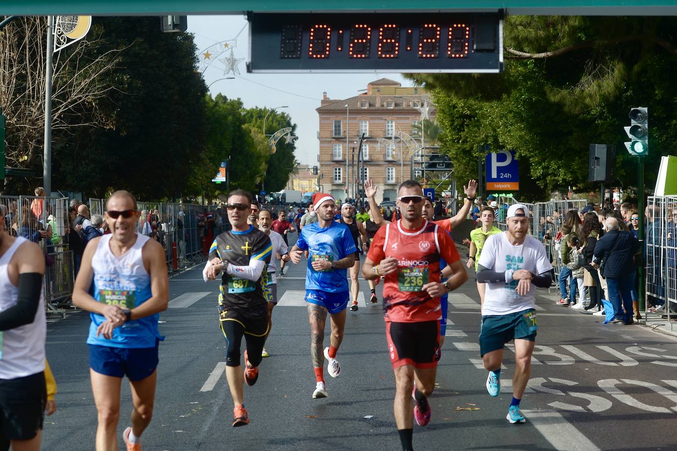 La carrera San Silvestre de Murcia 2023, en imágenes