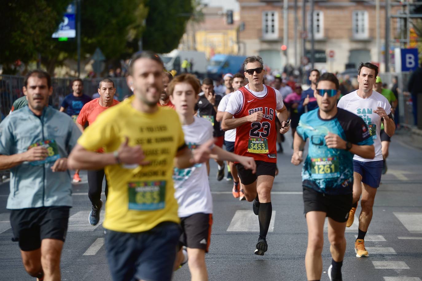 La carrera San Silvestre de Murcia 2023, en imágenes