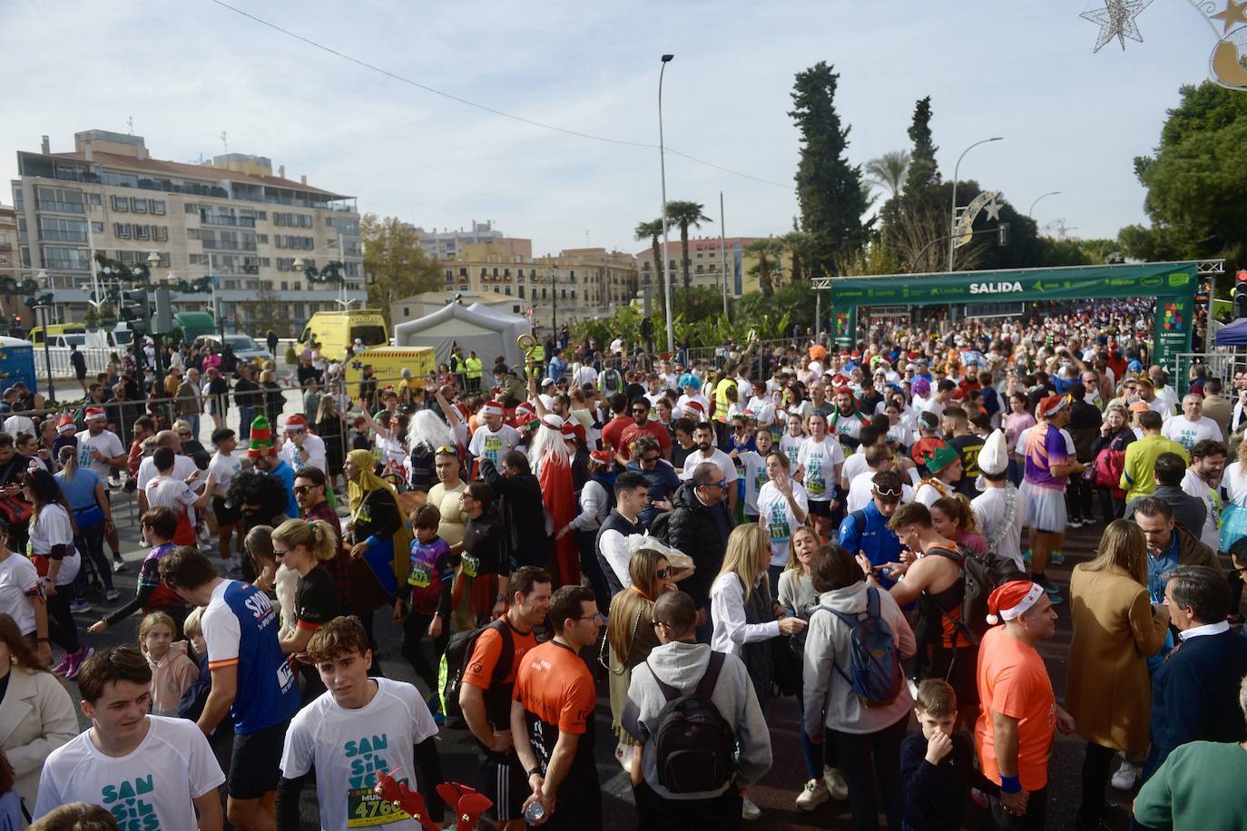 La carrera San Silvestre de Murcia 2023, en imágenes