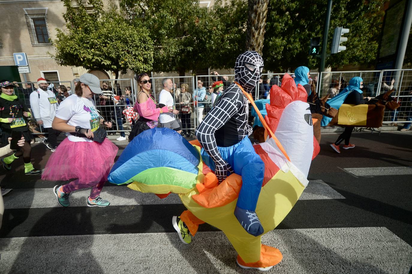 Los disfraces de la San Silvestre de Murcia 2023, en imágenes