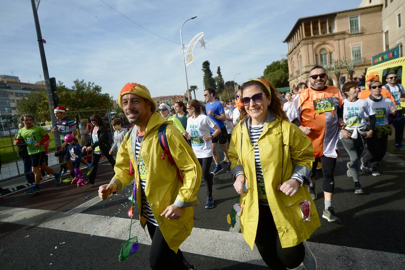 Los disfraces de la San Silvestre de Murcia 2023, en imágenes