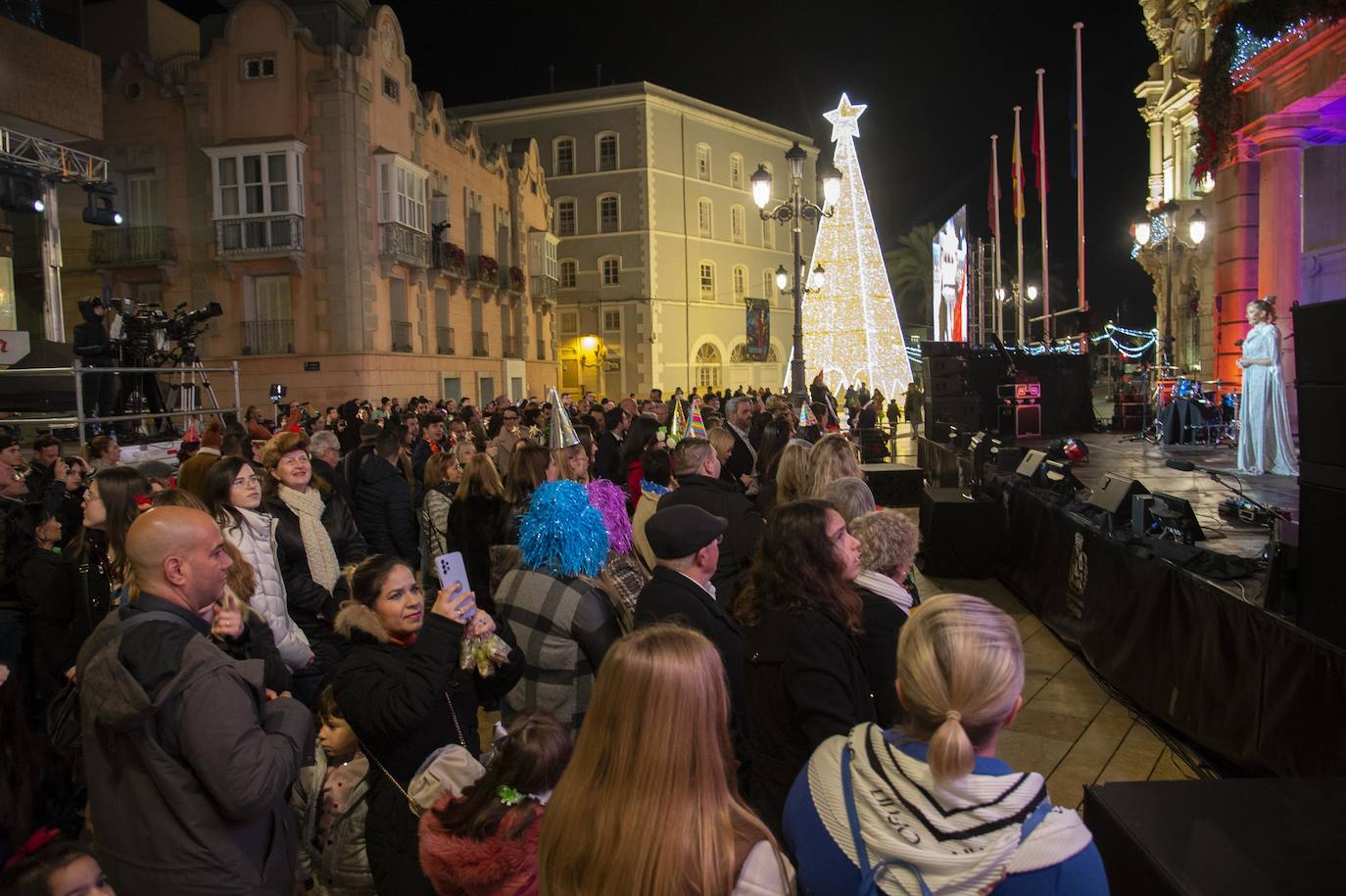 Fotos: Cartagena sale a la calle para despedir el año