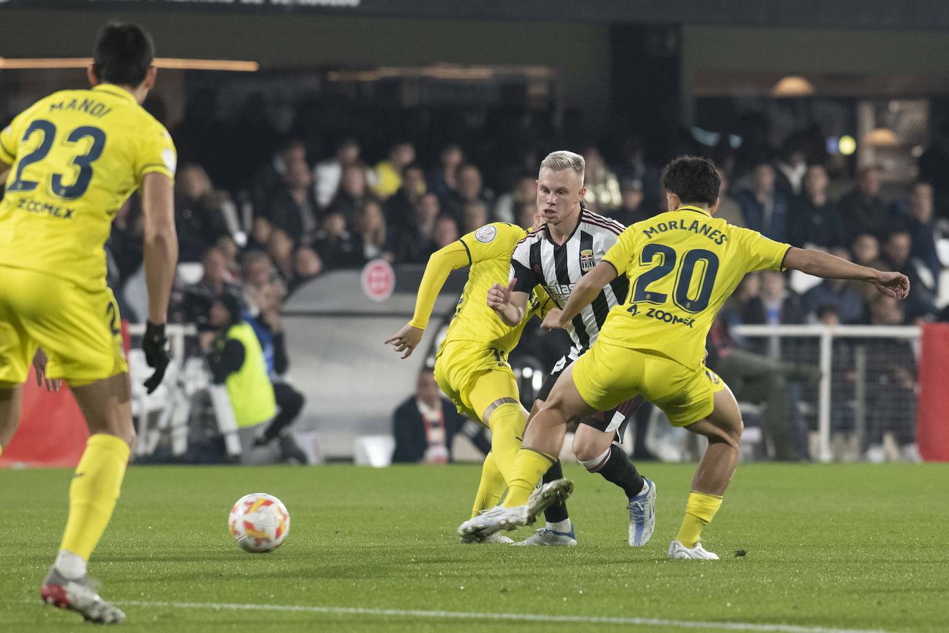 Fotos: La derrota del Cartagena frente al Villarreal, en imágenes