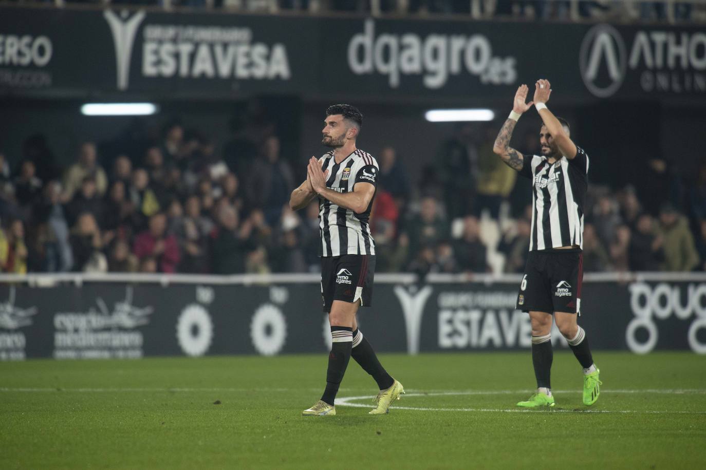 Fotos: La derrota del Cartagena frente al Villarreal, en imágenes