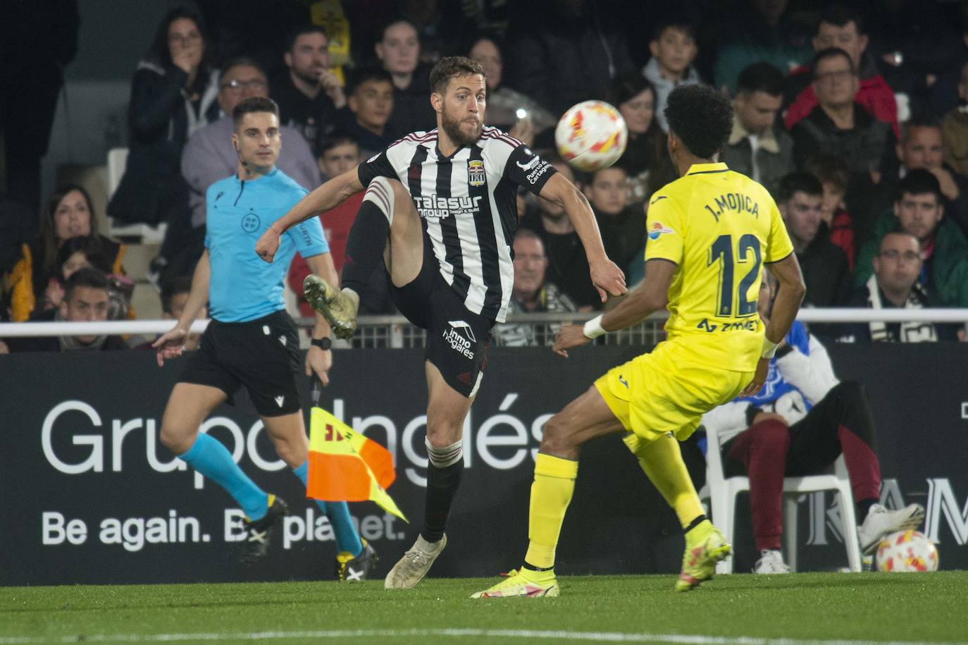 Fotos: La derrota del Cartagena frente al Villarreal, en imágenes