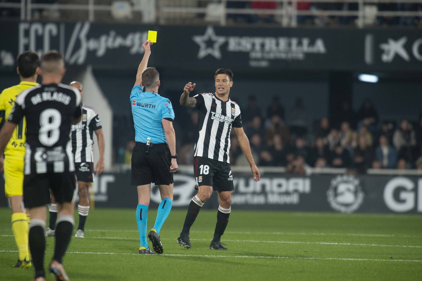 Fotos: La derrota del Cartagena frente al Villarreal, en imágenes