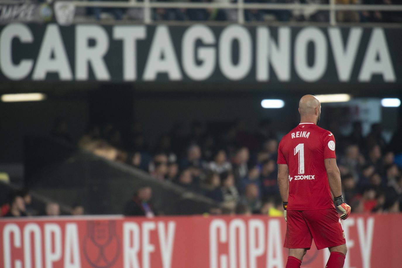 Fotos: La derrota del Cartagena frente al Villarreal, en imágenes