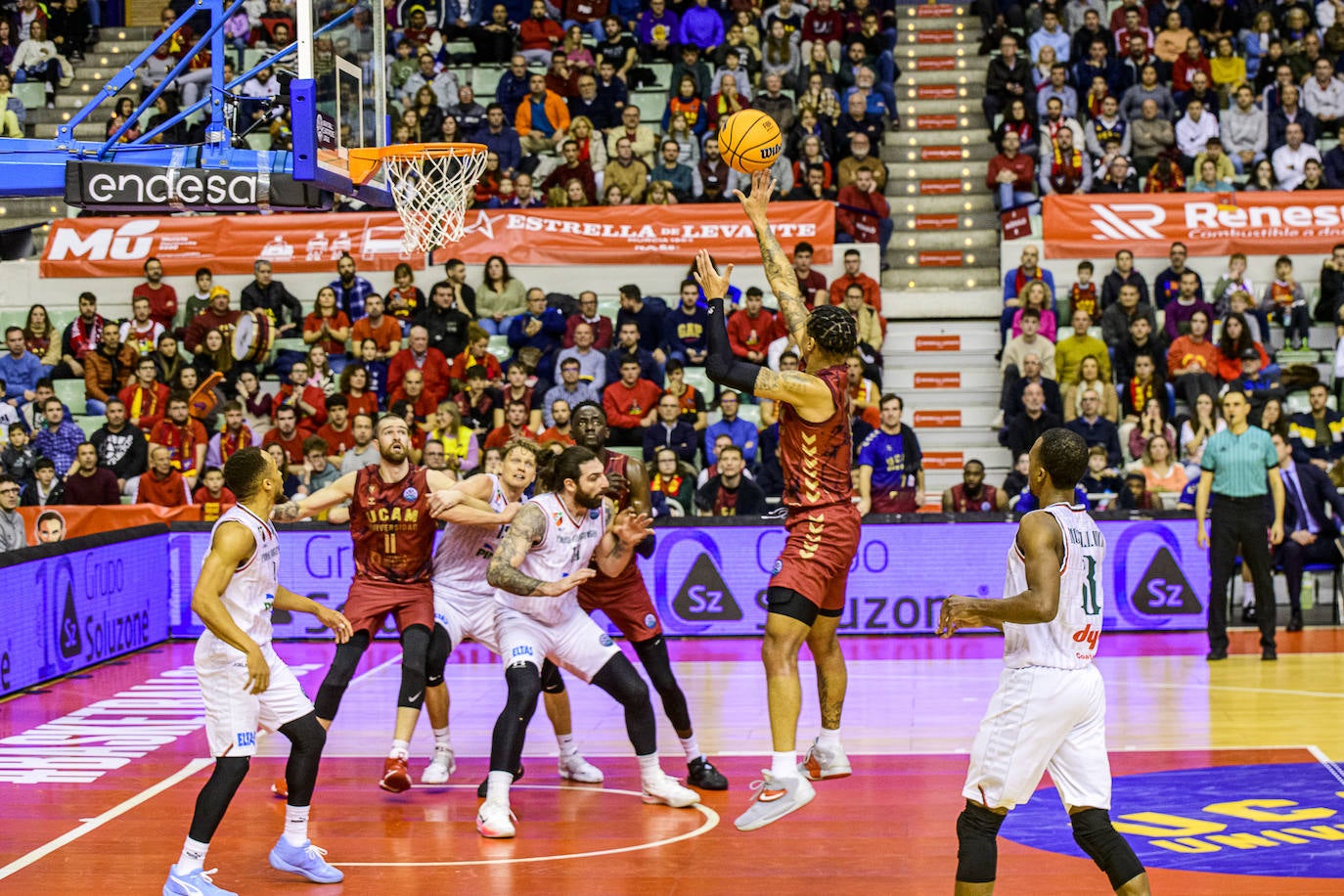 Fotos: La victoria del UCAM Murcia frente al Pinar, en imágenes
