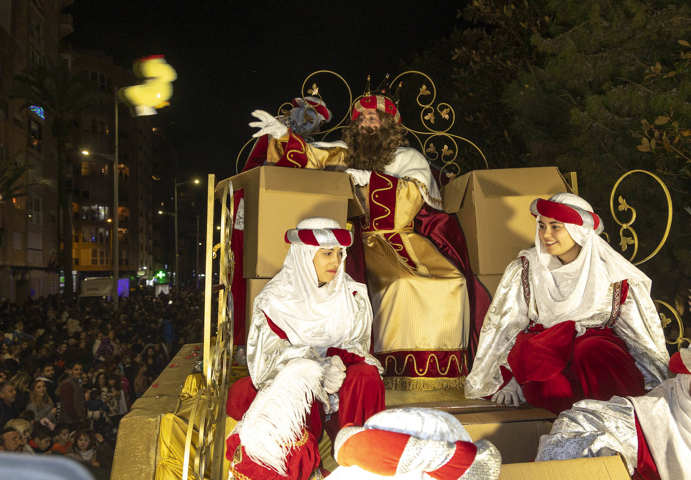 Fotos: Cabalgata de los Reyes Magos en Cartagena 2023