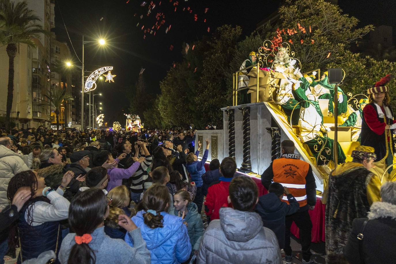 Fotos: Cabalgata de los Reyes Magos en Cartagena 2023
