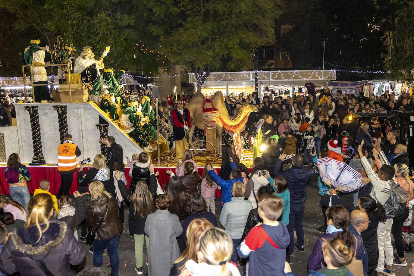 Fotos: Cabalgata de los Reyes Magos en Cartagena 2023