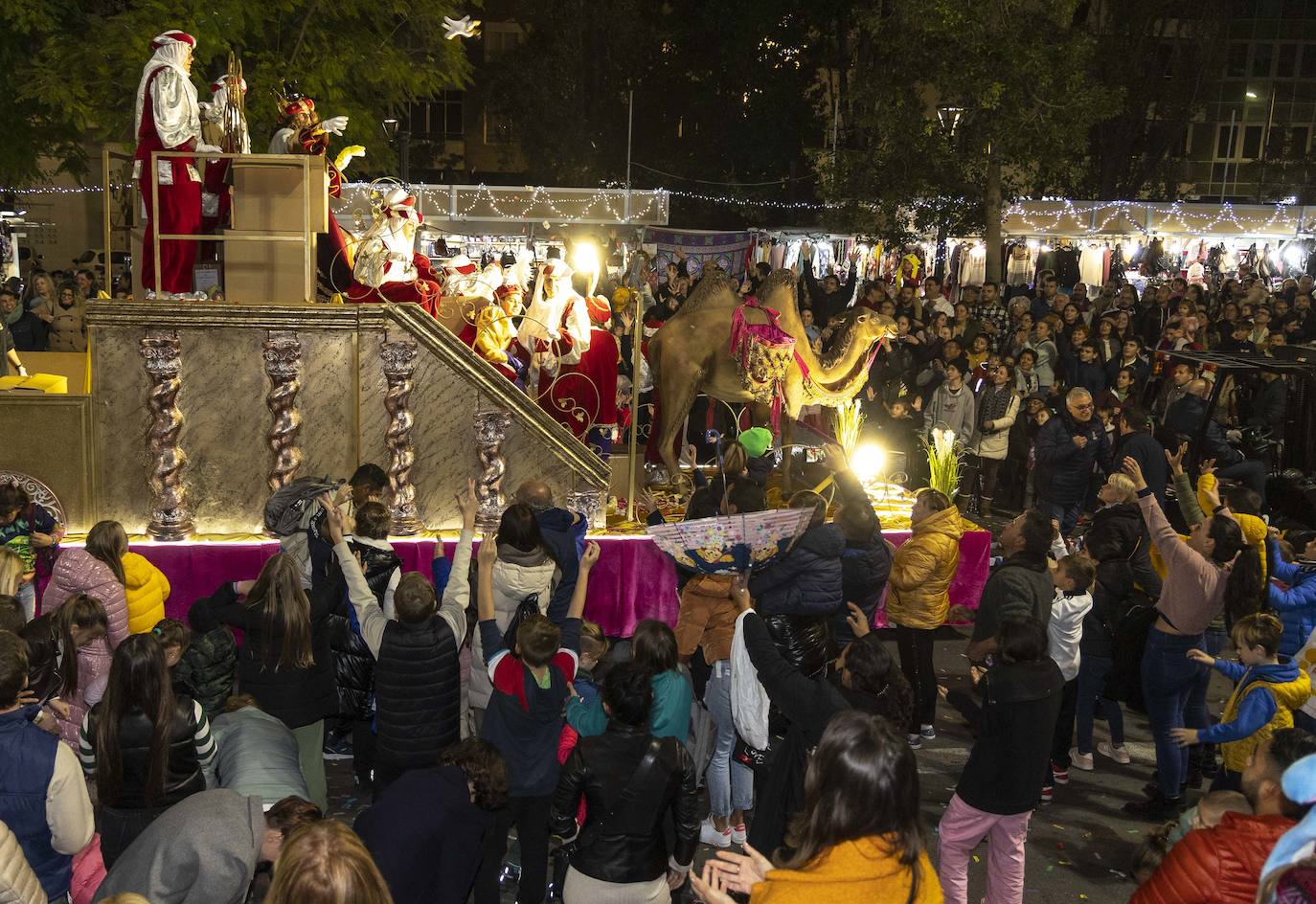 Fotos: Cabalgata de los Reyes Magos en Cartagena 2023