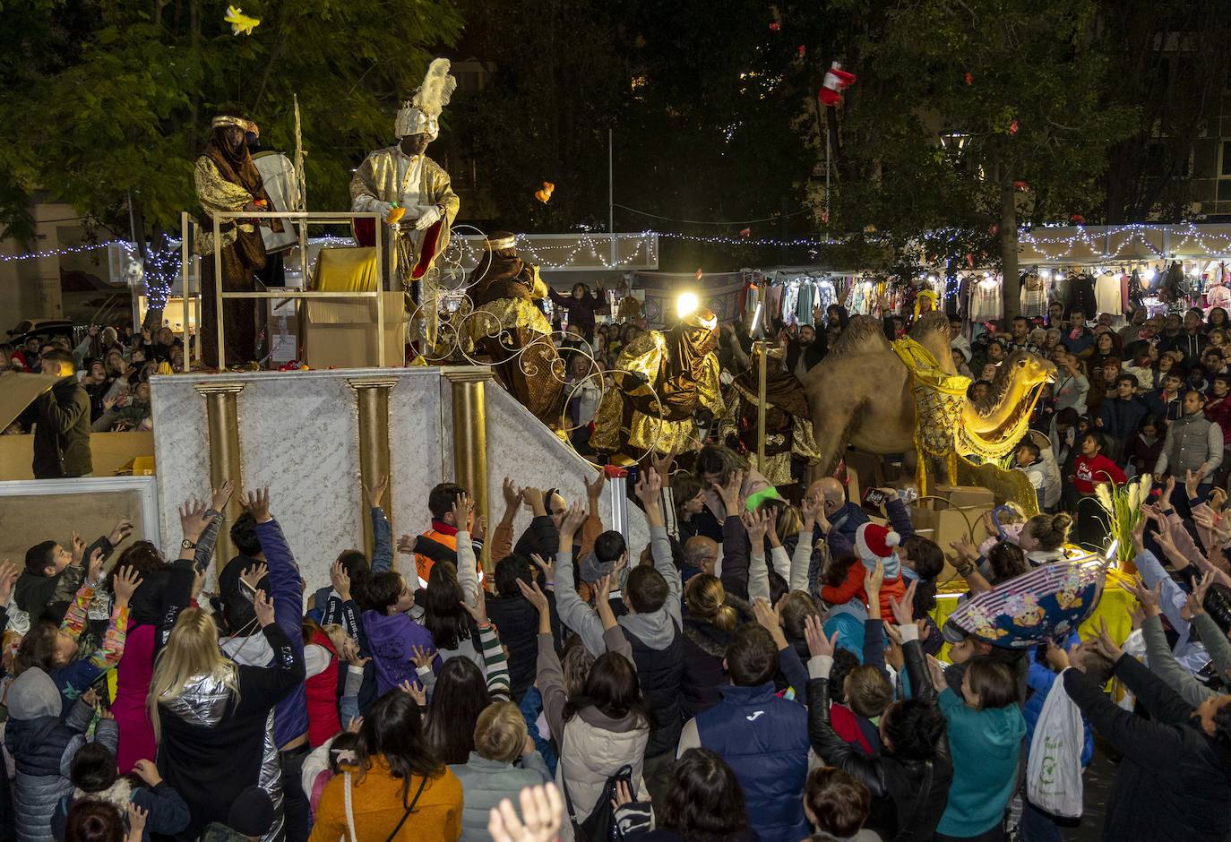 Fotos: Cabalgata de los Reyes Magos en Cartagena 2023