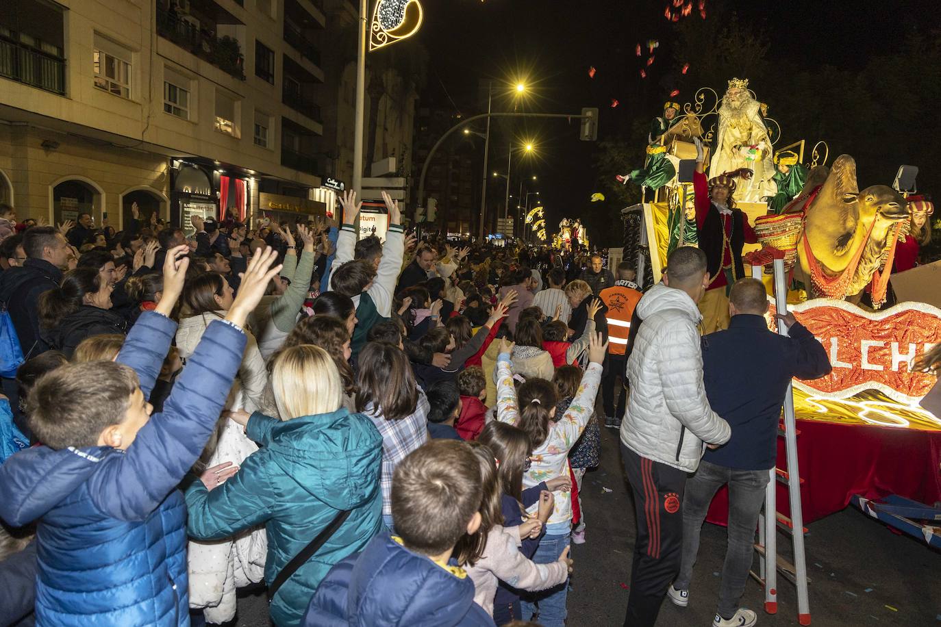 Fotos: Cabalgata de los Reyes Magos en Cartagena 2023