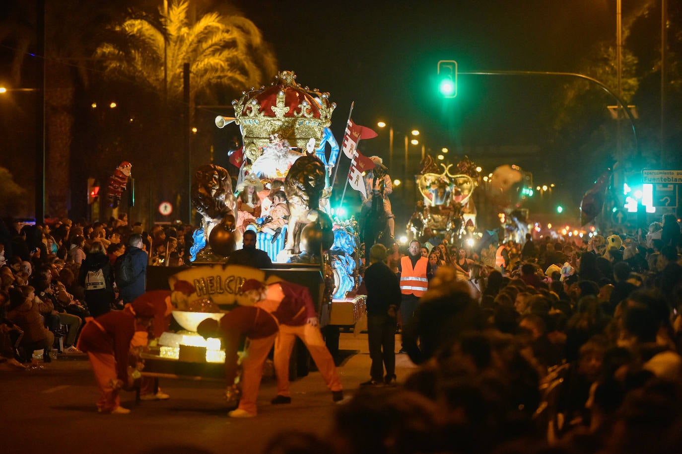 Fotos: Cabalgata de los Reyes Magos en Murcia 2023
