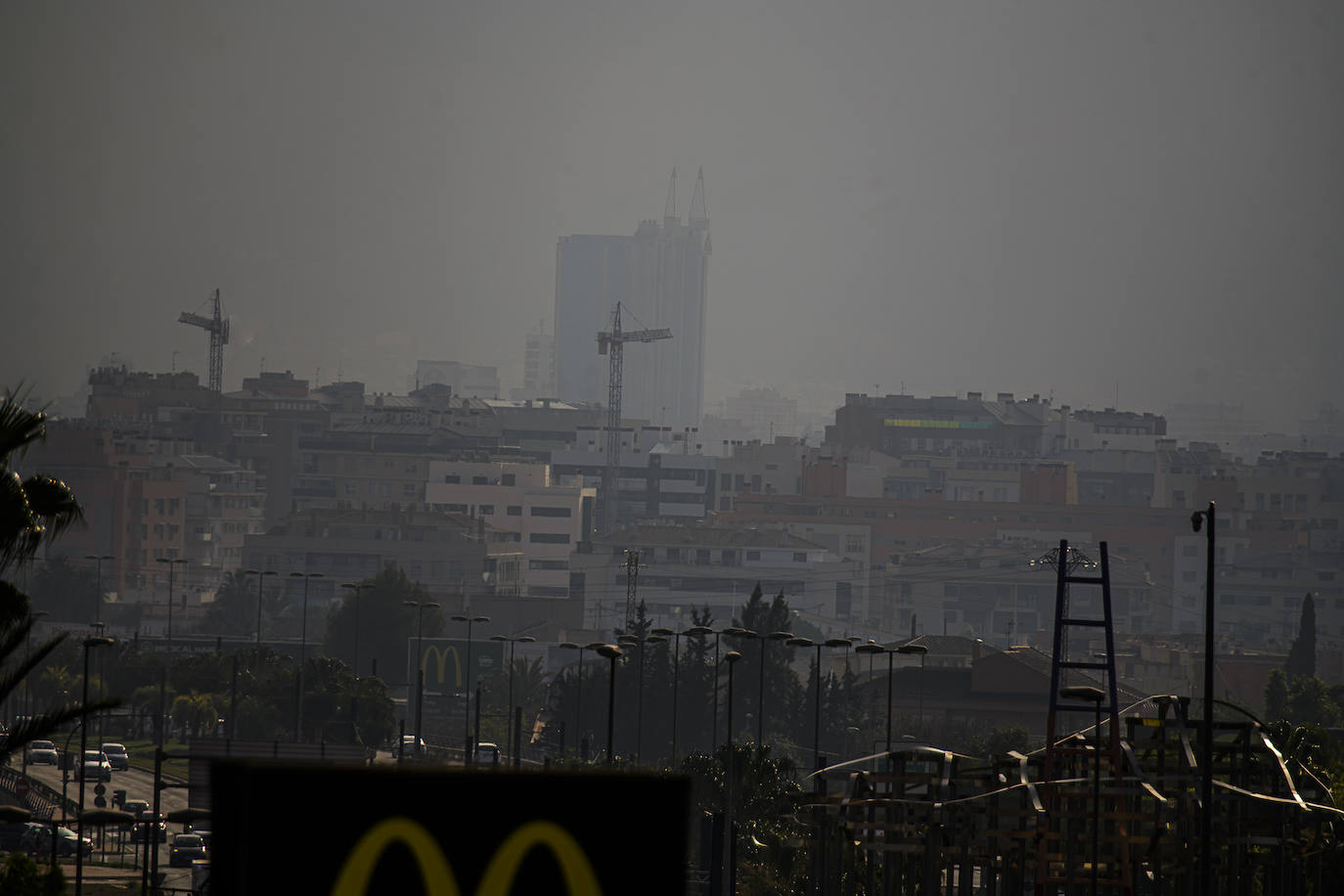 Fotos: Las imágenes de la contaminación en Murcia