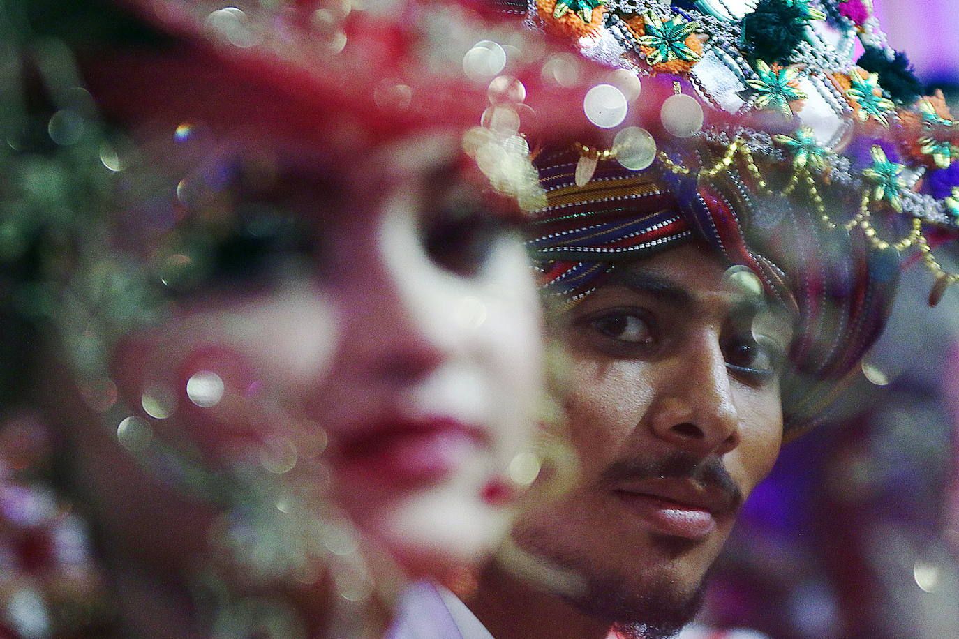 Fotos: Boda masiva en Karachi