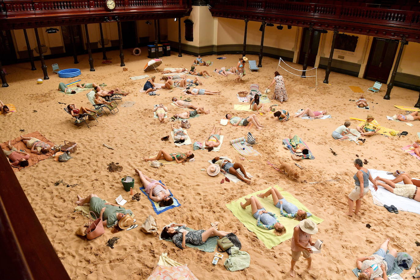 Fotos: Un día de playa en la ópera