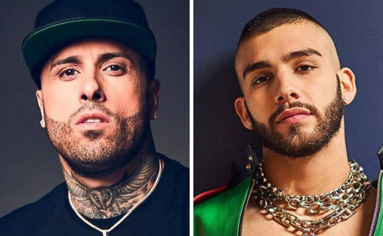 Nicky Jam y Manuel Turizo.