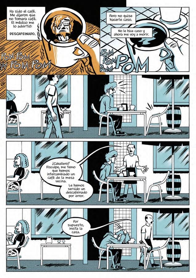 Fotos: Ilustraciones de Luis Armand en &#039;Lo que más miedo te dé&#039;, último tebeo del guionista Ángel Abellán