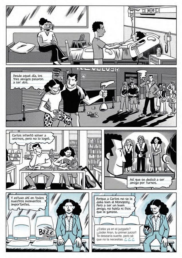 Fotos: Ilustraciones de Luis Armand en &#039;Lo que más miedo te dé&#039;, último tebeo del guionista Ángel Abellán