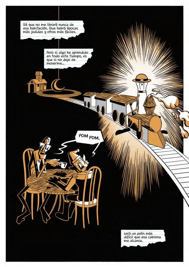 Fotos: Ilustraciones de Luis Armand en &#039;Lo que más miedo te dé&#039;, último tebeo del guionista Ángel Abellán