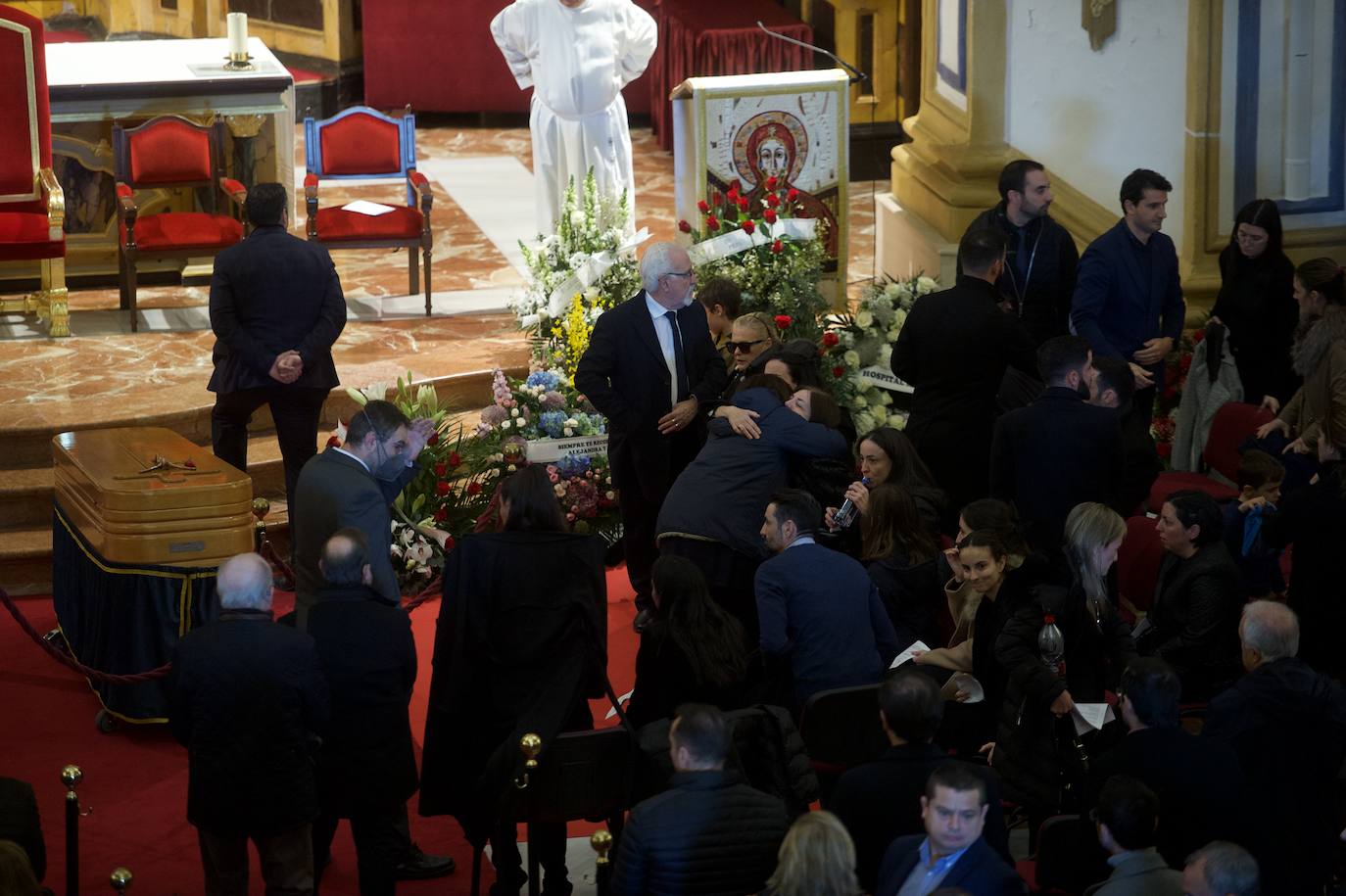 Fotos: El último adiós a José Luis Mendoza, en imágenes