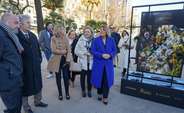 Inauguración de la exposición, este jueves.