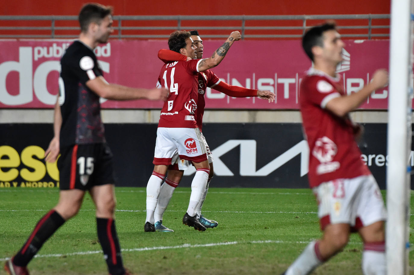 Fotos: La victoria del Real Murcia frente al Bilbao AT¡thletic, en imágenes