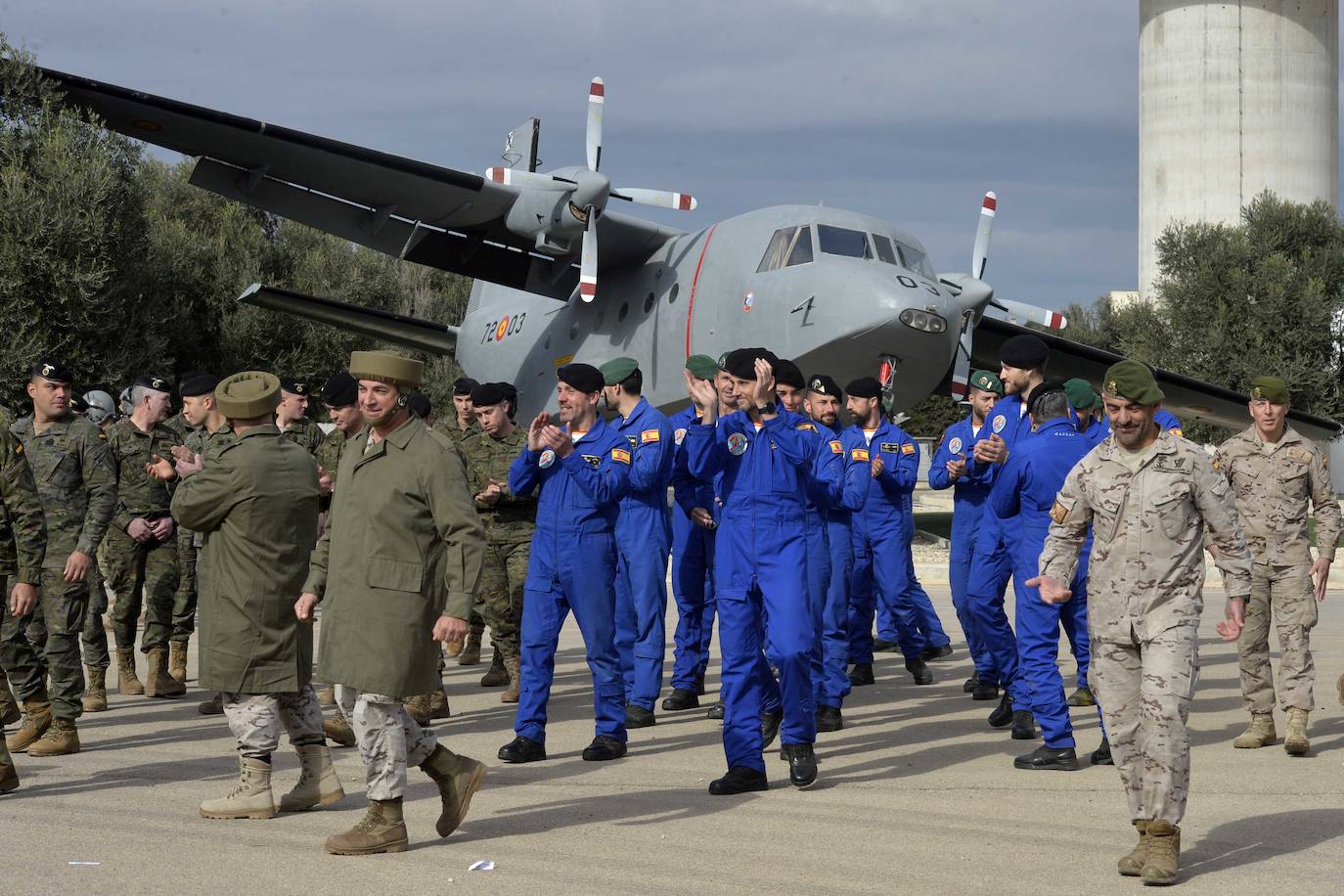 Fotos: 75º aniversario de la Escuela Militar de Paracaidismo Méndez Parada, en imágenes