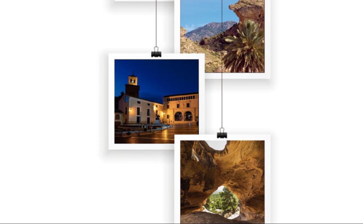 Algunas de las fotos de la exposición 'Viaje a un destino singular' que se inaugura hoy en Cartagena. 