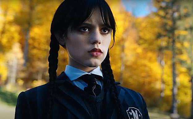 Fotograma de la serie 'Miércoles'.