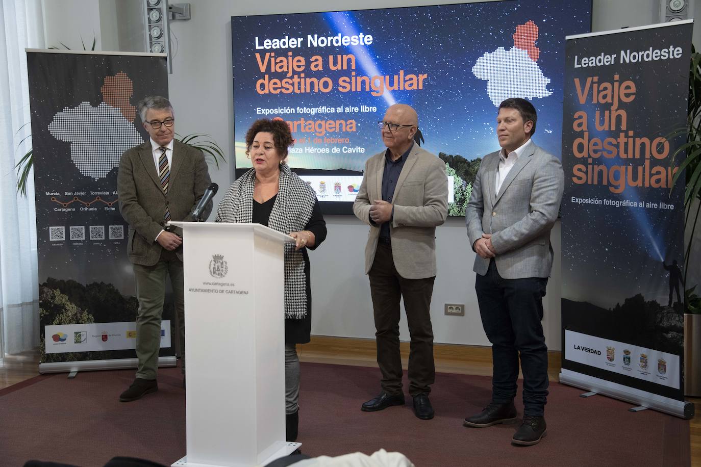 Fotos: La exposición itinerante &#039;Viaje a un destino singular&#039; recala en Cartagena