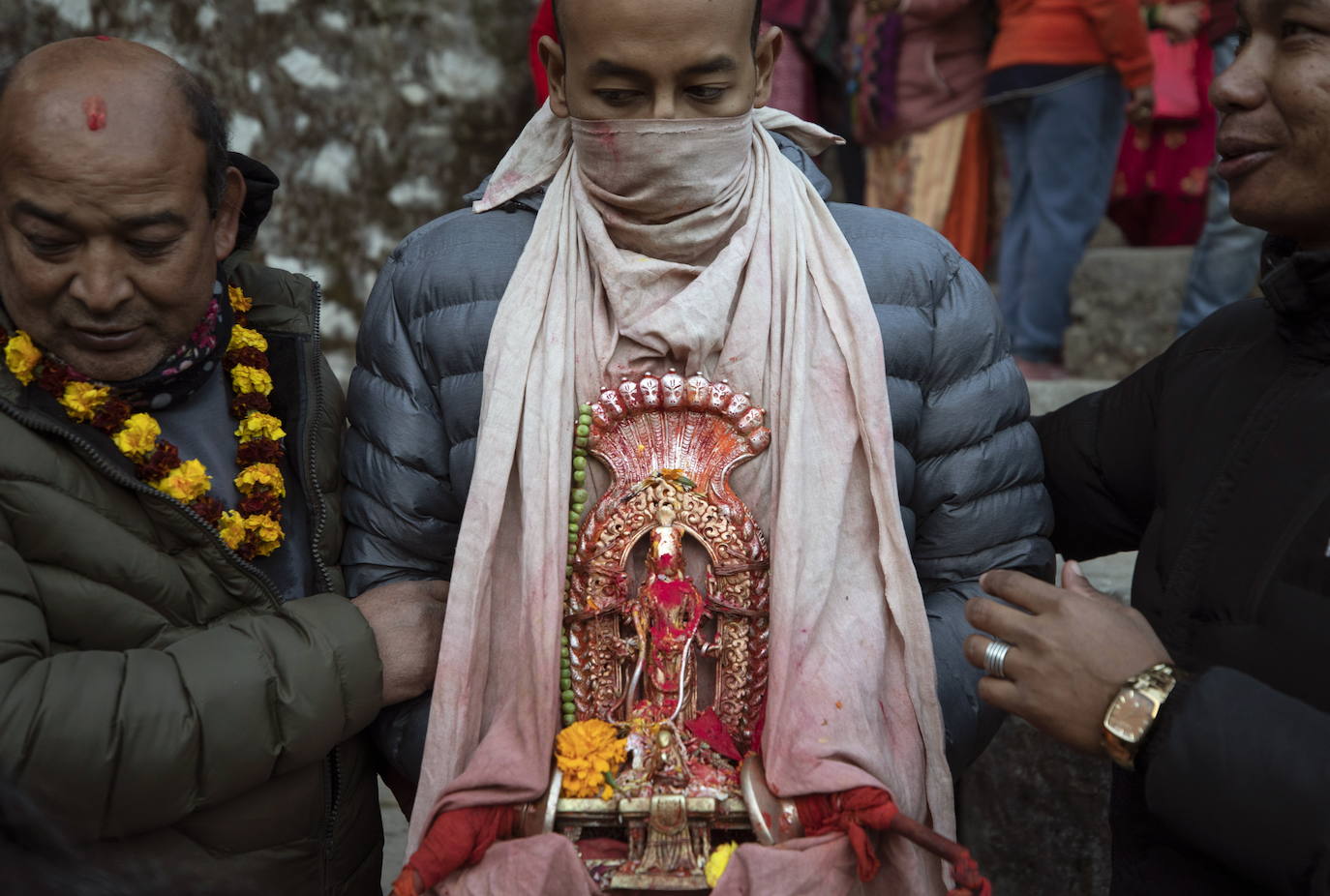 Fotos: Baño sagrado en Nepal