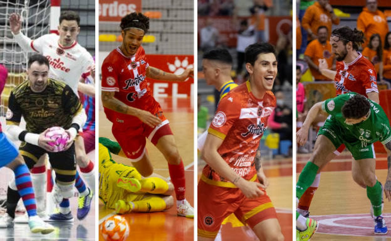 Chemi, Luçao, Motta y Javivi. 