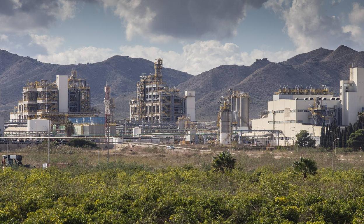 Empresas Sabic en La Aljorra. 