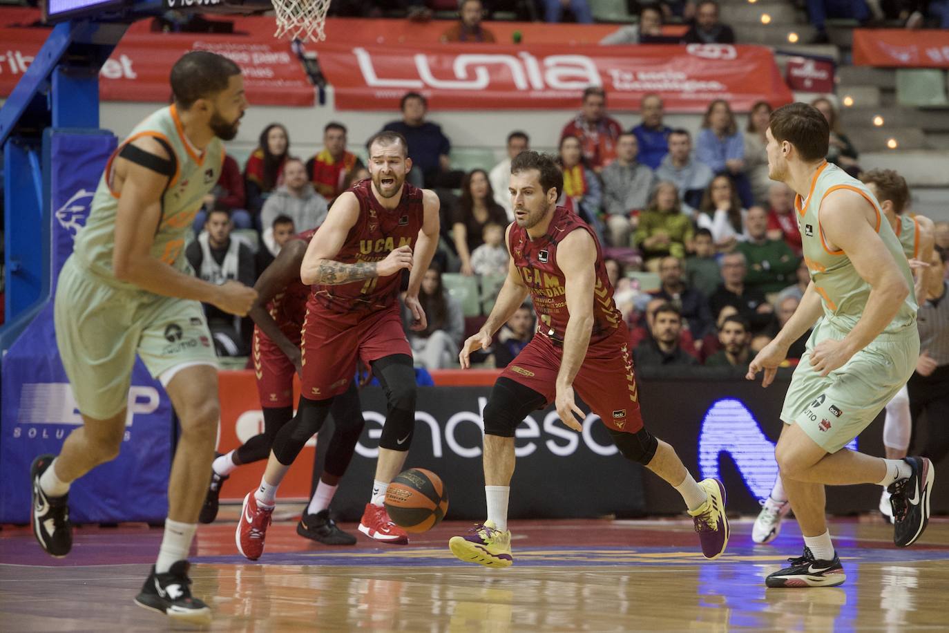 Fotos: La derrota del UCAM Murcia frente al Baskonia, en imágenes