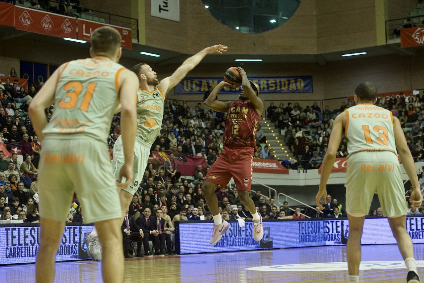 Fotos: La derrota del UCAM Murcia frente al Baskonia, en imágenes