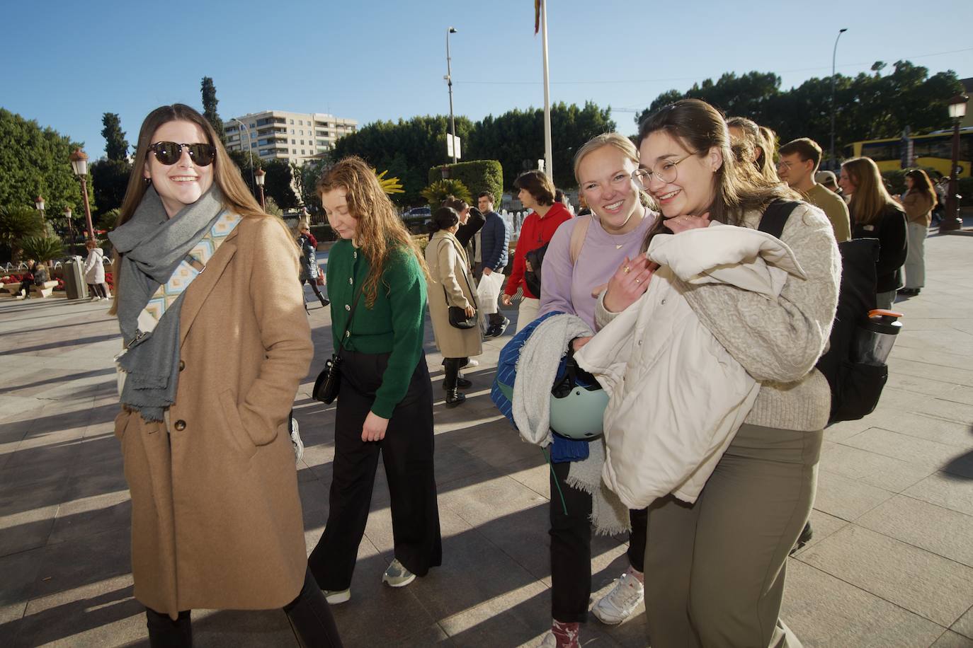 Fotos: Los &#039;erasmus&#039; visitan el Consistorio, en imágenes
