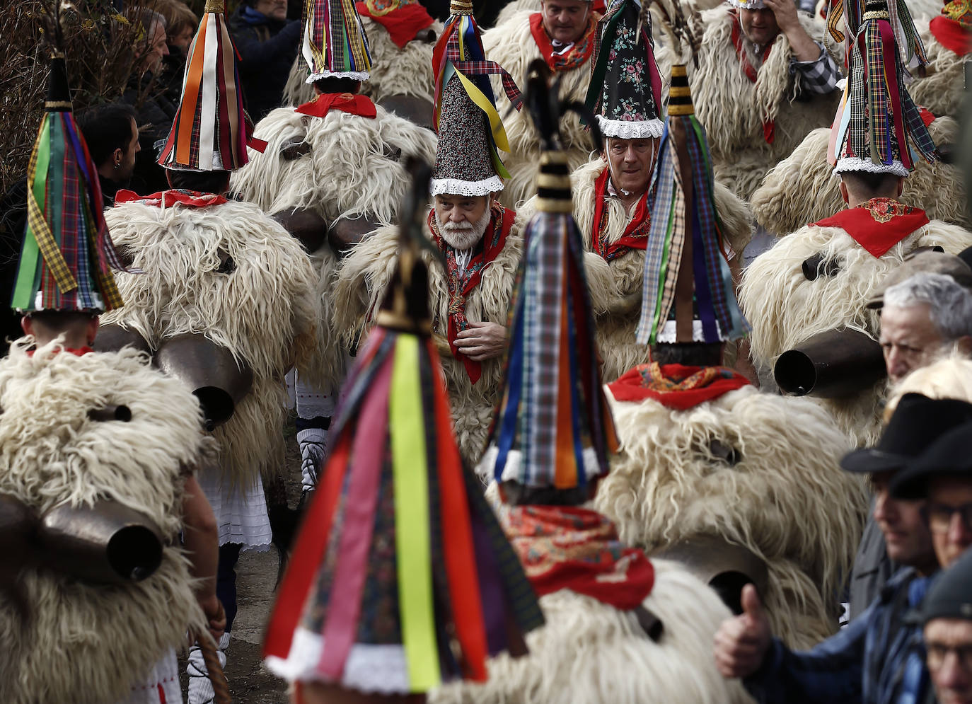 Fotos: Cencerros contra los malos espíritus