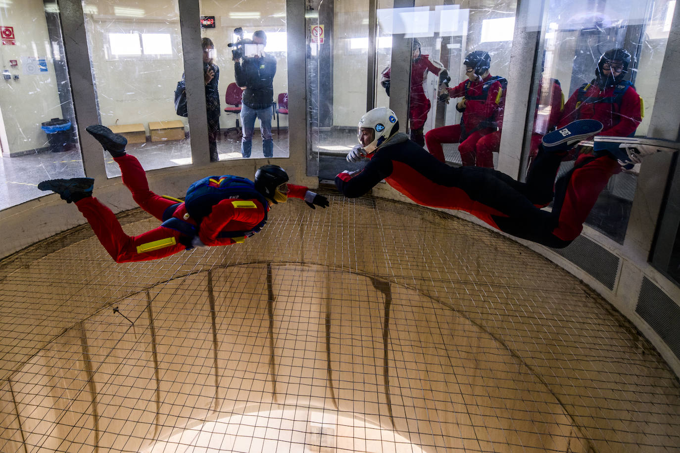 Fotos: La visita de la ministra Robles a la base aérea de Alcantarilla, en imágenes