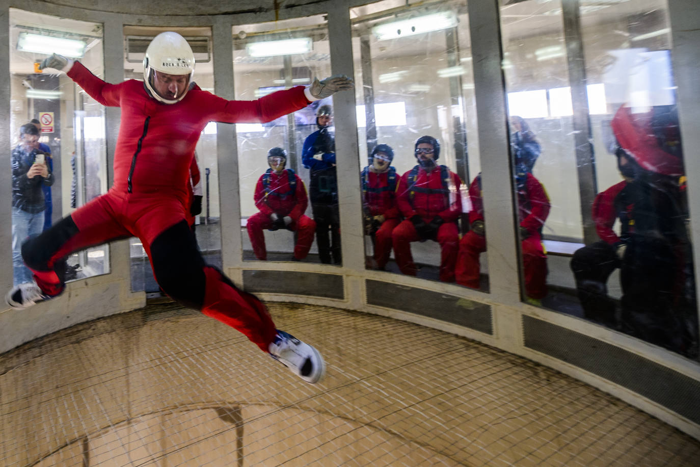 Fotos: La visita de la ministra Robles a la base aérea de Alcantarilla, en imágenes