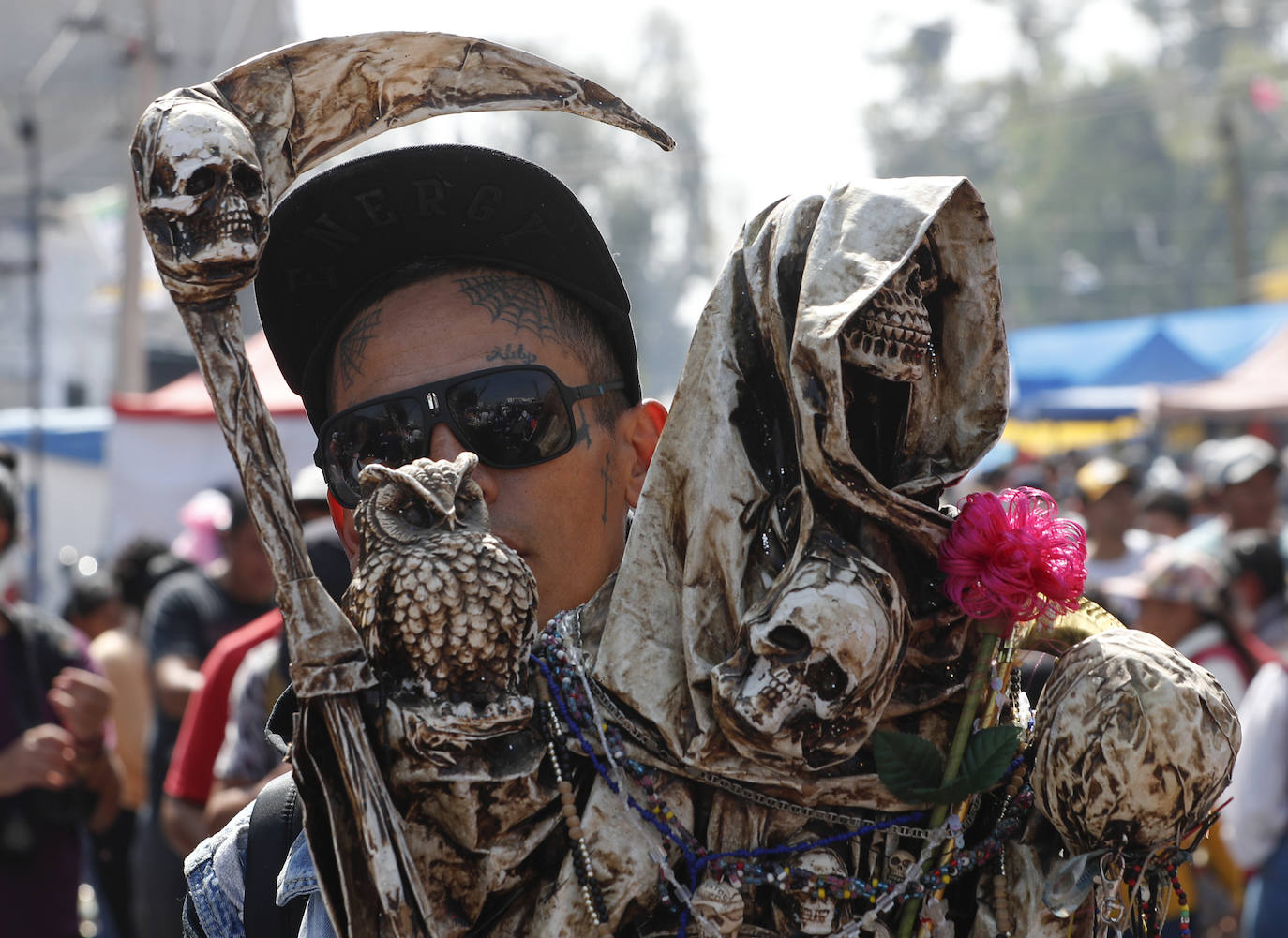 Fotos: Devotos de la Santa Muerte