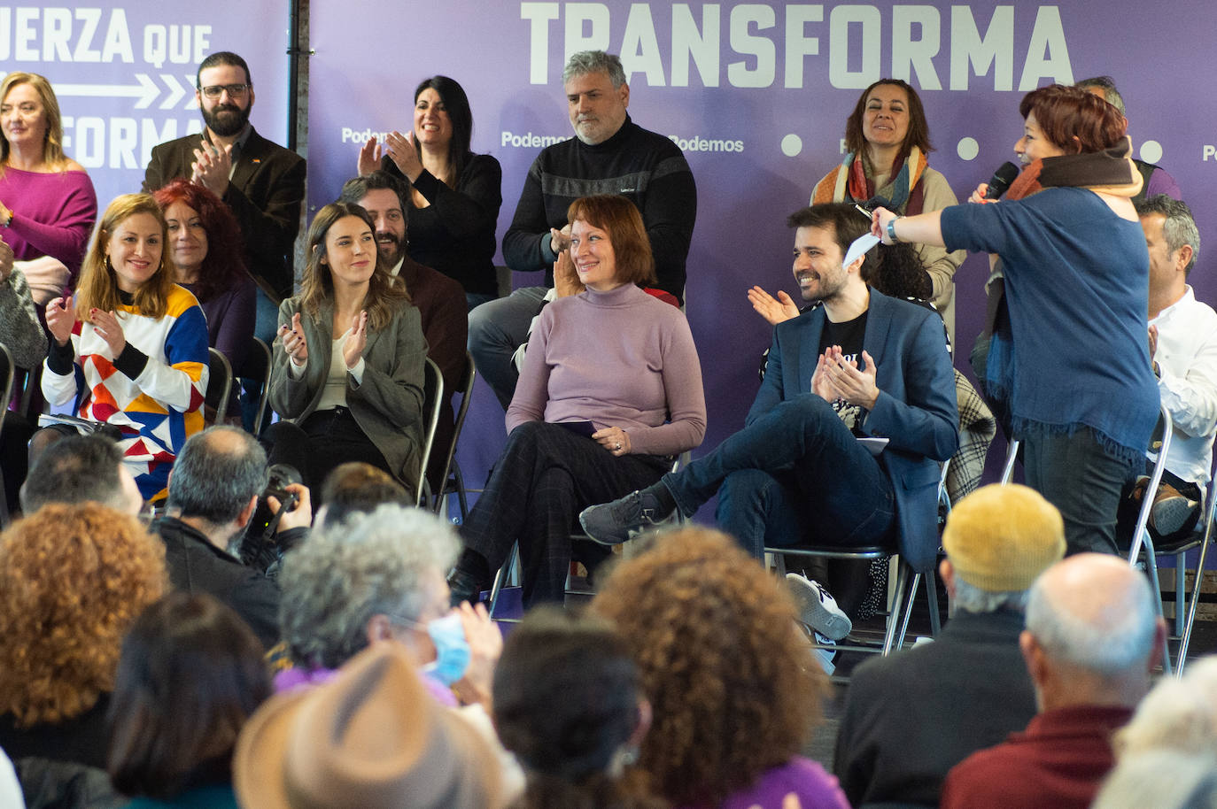 Fotos: La visita de Irene Montero a Murcia, en imágenes