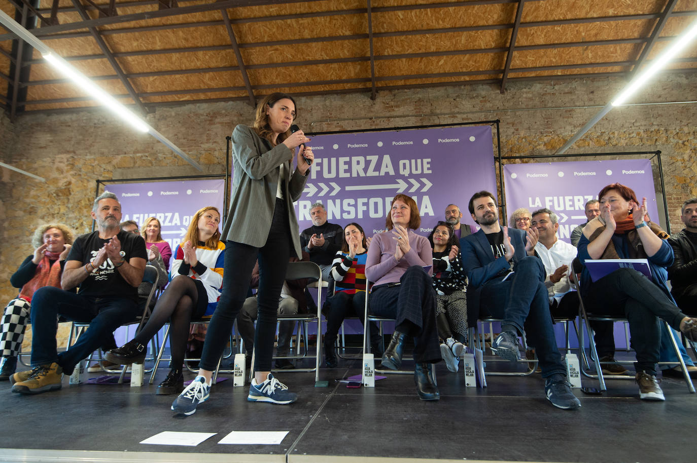 Fotos: La visita de Irene Montero a Murcia, en imágenes